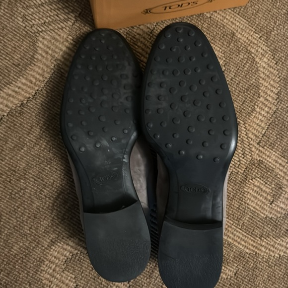 Tod’s loafers Zelia Francesina gray suede in very good used condition - Picture 3 of 7